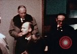 Image of Nixon and Zhou Enlai dine China, 1972, second 58 stock footage video 65675057382