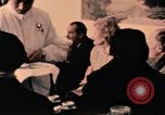 Image of Nixons have tea in China Beijing China, 1972, second 9 stock footage video 65675057386