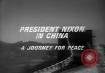Standbild Präsident Richard Nixon China, 1972, aus Sekunde 27 historischem Filmmaterial Videoclip 65675057410