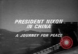 Standbild Präsident Richard Nixon China, 1972, aus Sekunde 28 historischem Filmmaterial Videoclip 65675057410