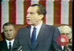 Image of President Richard Nixon 1970 address Washington DC USA, 1970, second 5 stock footage video 65675057436