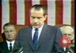 Image of President Richard Nixon 1970 address Washington DC USA, 1970, second 6 stock footage video 65675057436