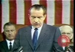 Image of President Richard Nixon 1970 address Washington DC USA, 1970, second 7 stock footage video 65675057436