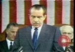 Image of President Richard Nixon 1970 address Washington DC USA, 1970, second 8 stock footage video 65675057436