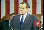Image of President Richard Nixon 1970 address Washington DC USA, 1970, second 10 stock footage video 65675057436