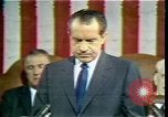 Image of President Richard Nixon 1970 address Washington DC USA, 1970, second 14 stock footage video 65675057436