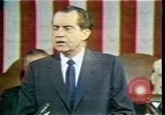 Image of President Richard Nixon 1970 address Washington DC USA, 1970, second 17 stock footage video 65675057436