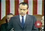 Image of President Richard Nixon 1970 address Washington DC USA, 1970, second 18 stock footage video 65675057436