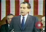 Image of President Richard Nixon 1970 address Washington DC USA, 1970, second 19 stock footage video 65675057436