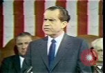 Image of President Richard Nixon 1970 address Washington DC USA, 1970, second 20 stock footage video 65675057436