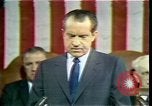 Image of President Richard Nixon 1970 address Washington DC USA, 1970, second 21 stock footage video 65675057436