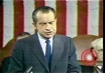 Image of President Richard Nixon 1970 address Washington DC USA, 1970, second 23 stock footage video 65675057436