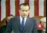 Image of President Richard Nixon 1970 address Washington DC USA, 1970, second 27 stock footage video 65675057436