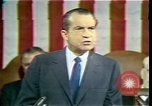 Image of President Richard Nixon 1970 address Washington DC USA, 1970, second 30 stock footage video 65675057436