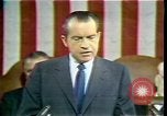 Image of President Richard Nixon 1970 address Washington DC USA, 1970, second 32 stock footage video 65675057436