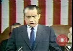 Image of President Richard Nixon 1970 address Washington DC USA, 1970, second 35 stock footage video 65675057436