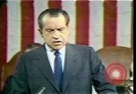 Image of President Richard Nixon 1970 address Washington DC USA, 1970, second 36 stock footage video 65675057436