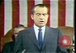 Image of President Richard Nixon 1970 address Washington DC USA, 1970, second 37 stock footage video 65675057436