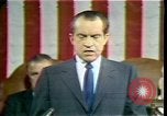 Image of President Richard Nixon 1970 address Washington DC USA, 1970, second 40 stock footage video 65675057436