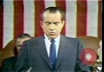 Image of President Richard Nixon 1970 address Washington DC USA, 1970, second 42 stock footage video 65675057436