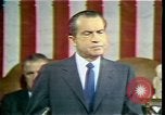 Image of President Richard Nixon 1970 address Washington DC USA, 1970, second 44 stock footage video 65675057436