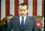 Image of President Richard Nixon 1970 address Washington DC USA, 1970, second 45 stock footage video 65675057436
