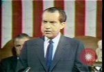 Image of President Richard Nixon 1970 address Washington DC USA, 1970, second 46 stock footage video 65675057436