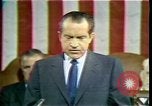 Image of President Richard Nixon 1970 address Washington DC USA, 1970, second 48 stock footage video 65675057436