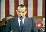 Image of President Richard Nixon 1970 address Washington DC USA, 1970, second 52 stock footage video 65675057436