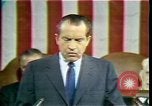 Image of President Richard Nixon 1970 address Washington DC USA, 1970, second 53 stock footage video 65675057436