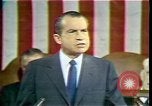 Image of President Richard Nixon 1970 address Washington DC USA, 1970, second 55 stock footage video 65675057436