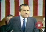 Image of President Richard Nixon 1970 address Washington DC USA, 1970, second 56 stock footage video 65675057436