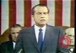 Image of President Richard Nixon 1970 address Washington DC USA, 1970, second 62 stock footage video 65675057436