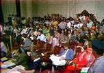 Image of John Dean's testimony Washington DC USA, 1973, second 62 stock footage video 65675057441