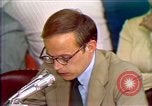Image of John Dean's testimony Washington DC USA, 1973, second 3 stock footage video 65675057442