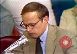 Image of John Dean's testimony Washington DC USA, 1973, second 7 stock footage video 65675057442