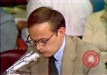 Image of John Dean's testimony Washington DC USA, 1973, second 21 stock footage video 65675057442