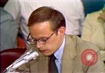 Image of John Dean's testimony Washington DC USA, 1973, second 29 stock footage video 65675057442