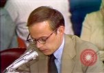 Image of John Dean's testimony Washington DC USA, 1973, second 30 stock footage video 65675057442