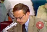 Image of John Dean's testimony Washington DC USA, 1973, second 33 stock footage video 65675057442