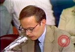 Image of John Dean's testimony Washington DC USA, 1973, second 37 stock footage video 65675057442