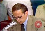 Image of John Dean's testimony Washington DC USA, 1973, second 39 stock footage video 65675057442