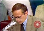 Image of John Dean's testimony Washington DC USA, 1973, second 41 stock footage video 65675057442