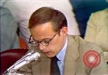 Image of John Dean's testimony Washington DC USA, 1973, second 42 stock footage video 65675057442