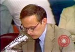 Image of John Dean's testimony Washington DC USA, 1973, second 45 stock footage video 65675057442