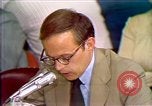 Image of John Dean's testimony Washington DC USA, 1973, second 46 stock footage video 65675057442
