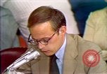 Image of John Dean's testimony Washington DC USA, 1973, second 50 stock footage video 65675057442