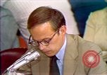 Image of John Dean's testimony Washington DC USA, 1973, second 53 stock footage video 65675057442