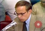 Image of John Dean's testimony Washington DC USA, 1973, second 6 stock footage video 65675057443