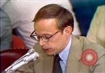 Image of John Dean's testimony Washington DC USA, 1973, second 8 stock footage video 65675057443